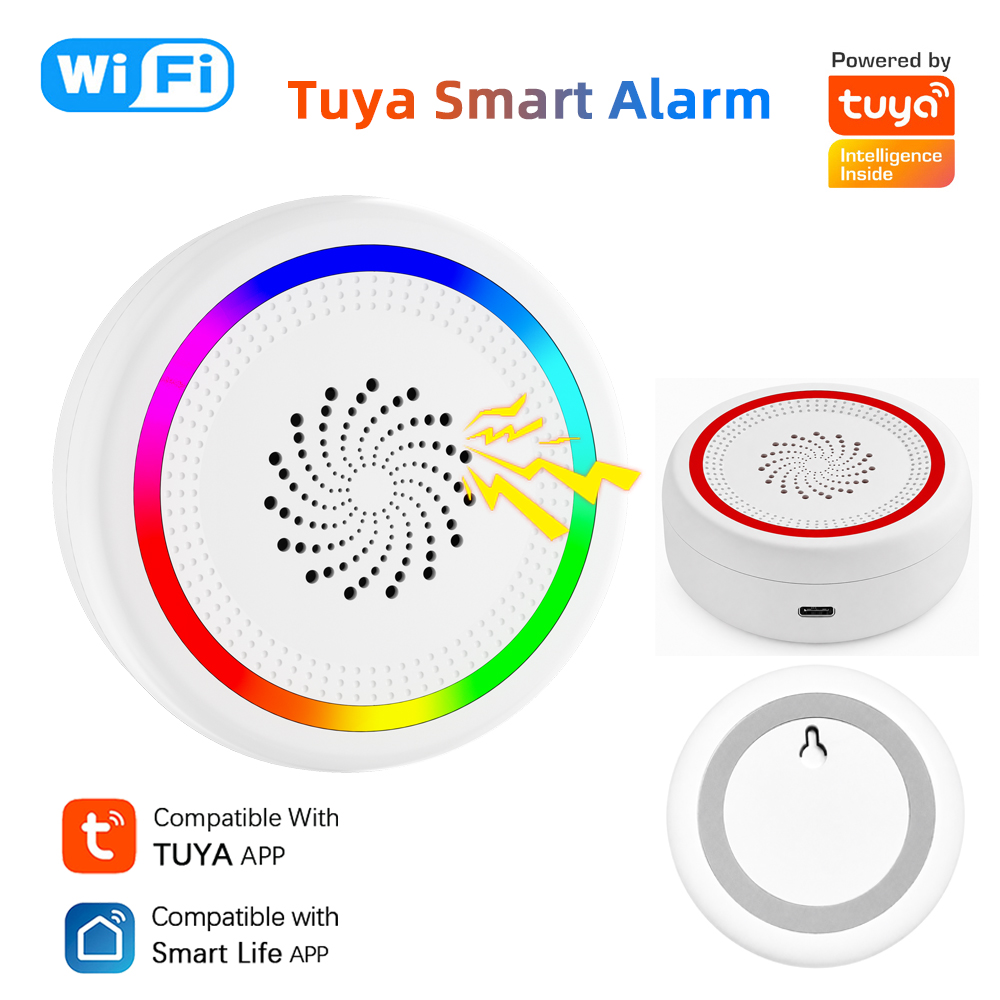 Умная сирена Tuya WiFi с функц – обзор и цена Home Automation Diy